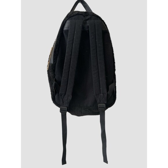 Melanie Martinez Portals Embroidered Fuzzy Backpack Adjustable Straps Gold Zip - Picture 4 of 6